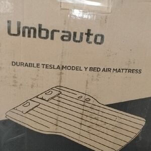 Durable Tesla Model Y Bed Air Mattress - Grey